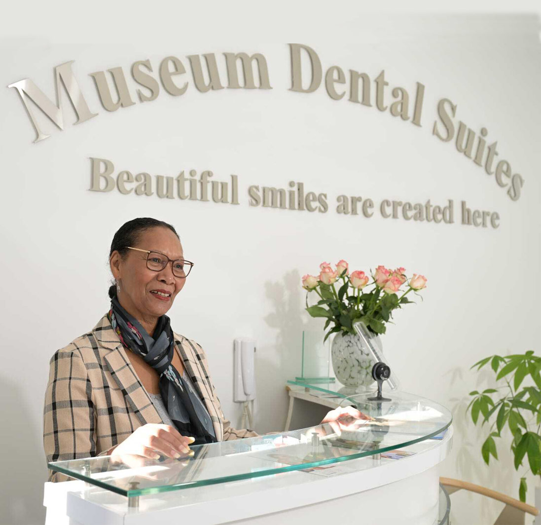 Museum Dental Suits Reception