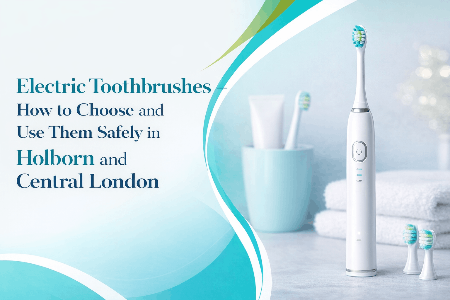 Electric Toothbrushes – How to Choose and Use Them Safely in Holborn and Central London